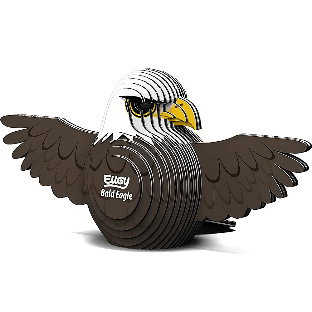 Eugy 3D Karton Figuren Weisskopfseeadler