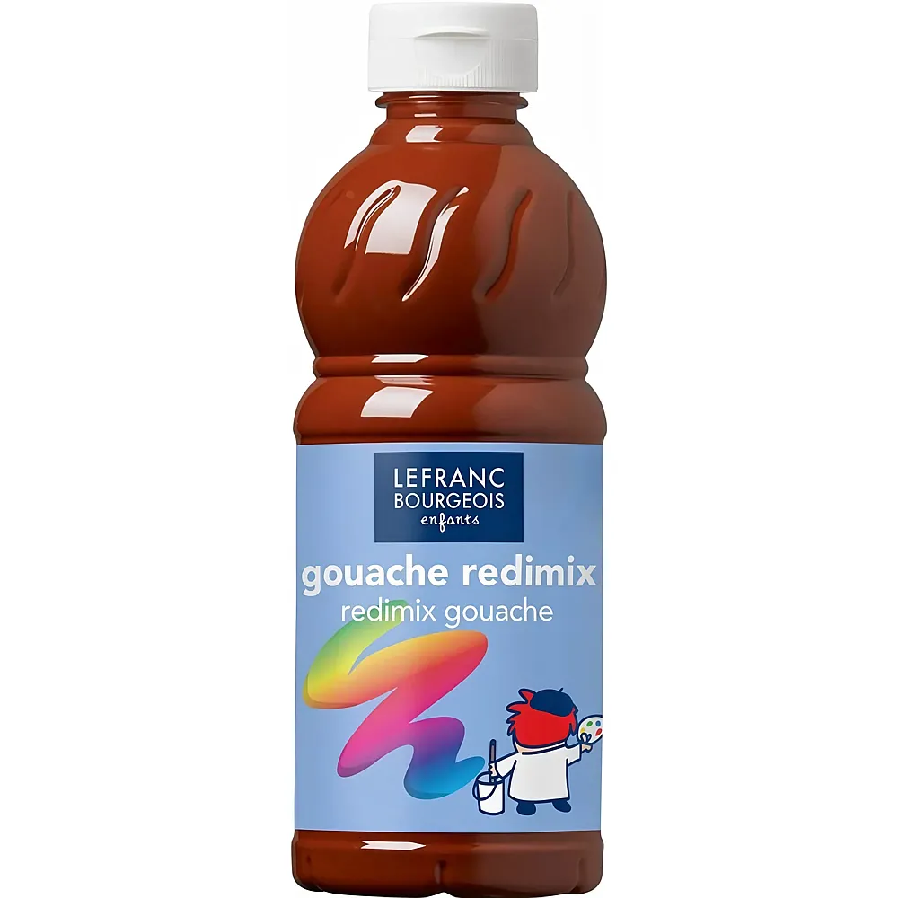 Lefranc Bourgeois Lfb Flssige Tempera Redimix 500ml Flasche - Siena Gebrannt - Suche
