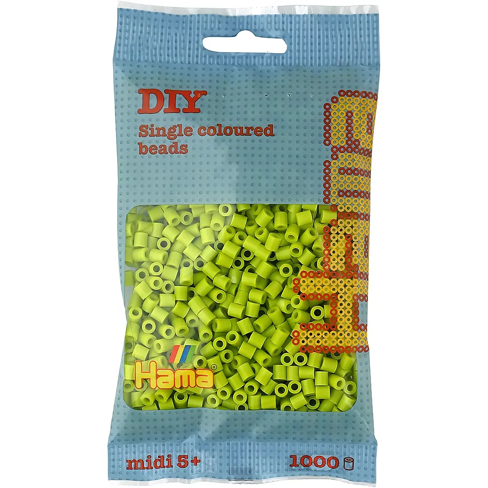 meinspielzeug - Hama Midi B�gelperlen 104 Limette 1000Teile