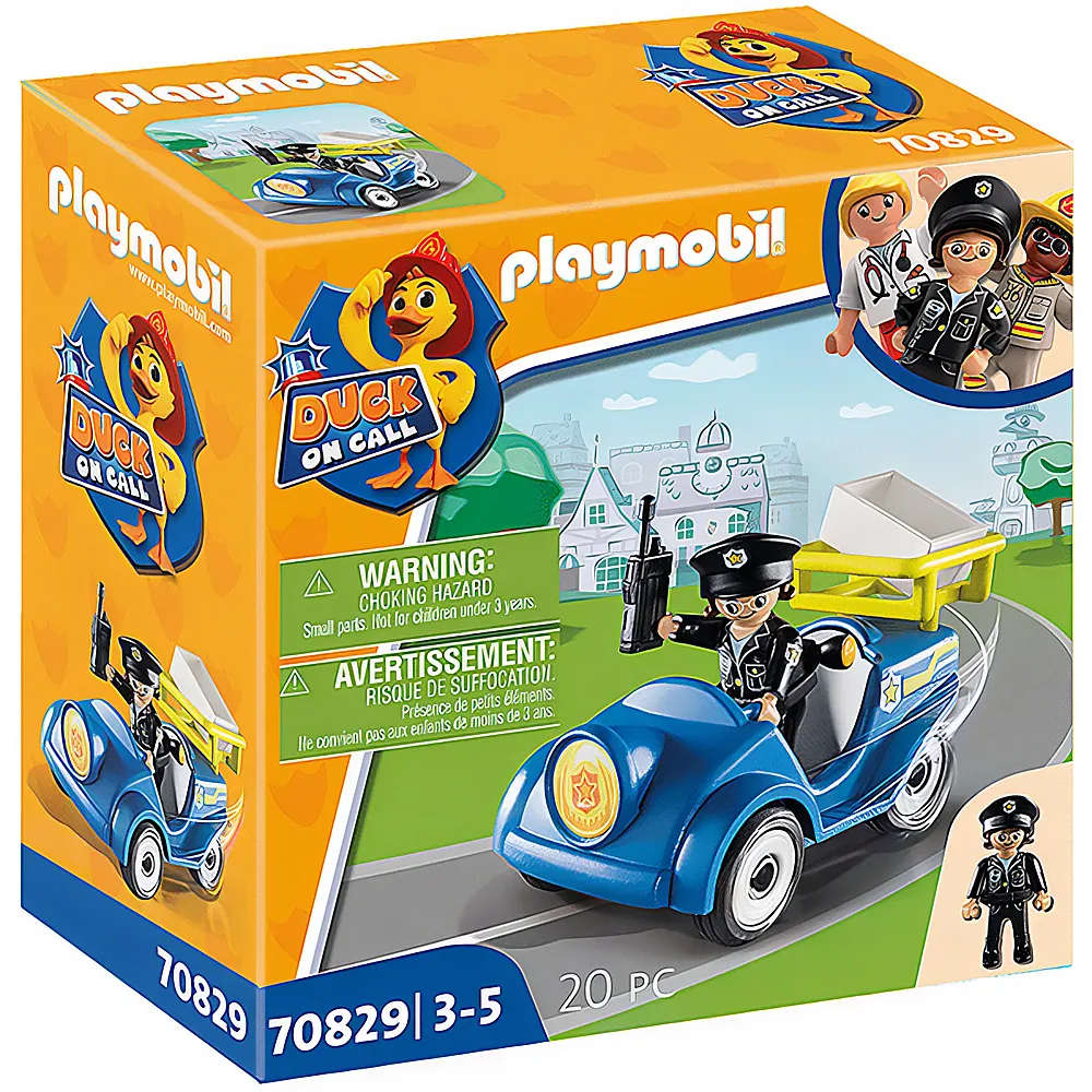 PLAYMOBIL Duck on Call Mini-Auto Polizei 70829