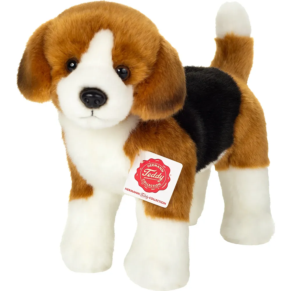 Teddy-Hermann Beagle stehend - 23 cm