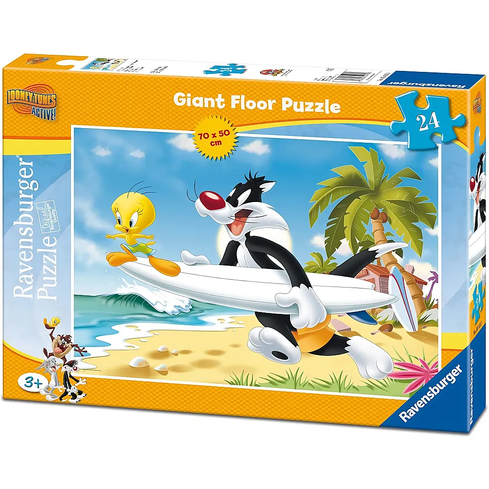 Ravensburger Puzzle Giant Floor Looney Tunes - 24 Teile