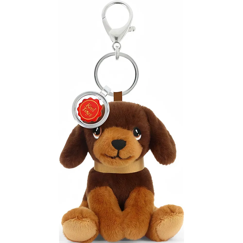 meinspielzeug - KeelToys Keeleco Schl�sselanh�nger Hund - 12 cm | Accessoires