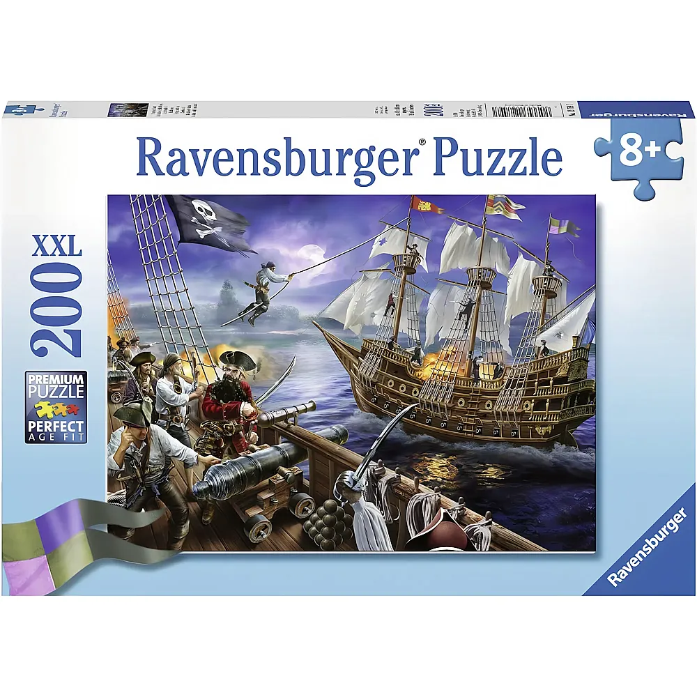 Ravensburger Puzzle Piraten - 200 Teile