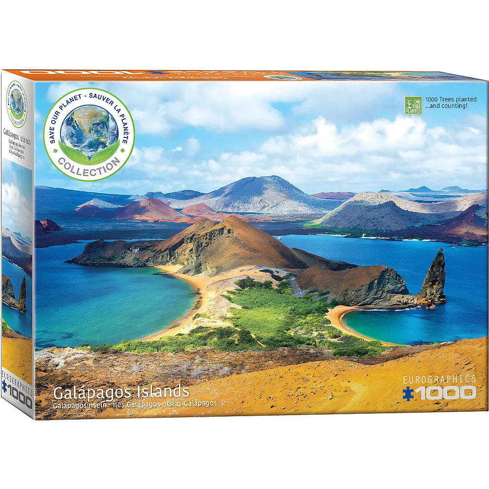 Eurographics Puzzle Save our Planet Galapagos Islands 1000Teile