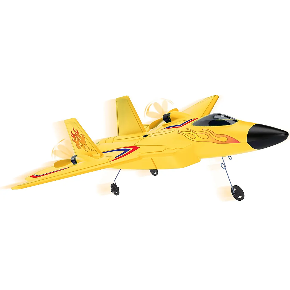 Totally Tech Sky Raider Flugzeug 2.4 Ghz gelb