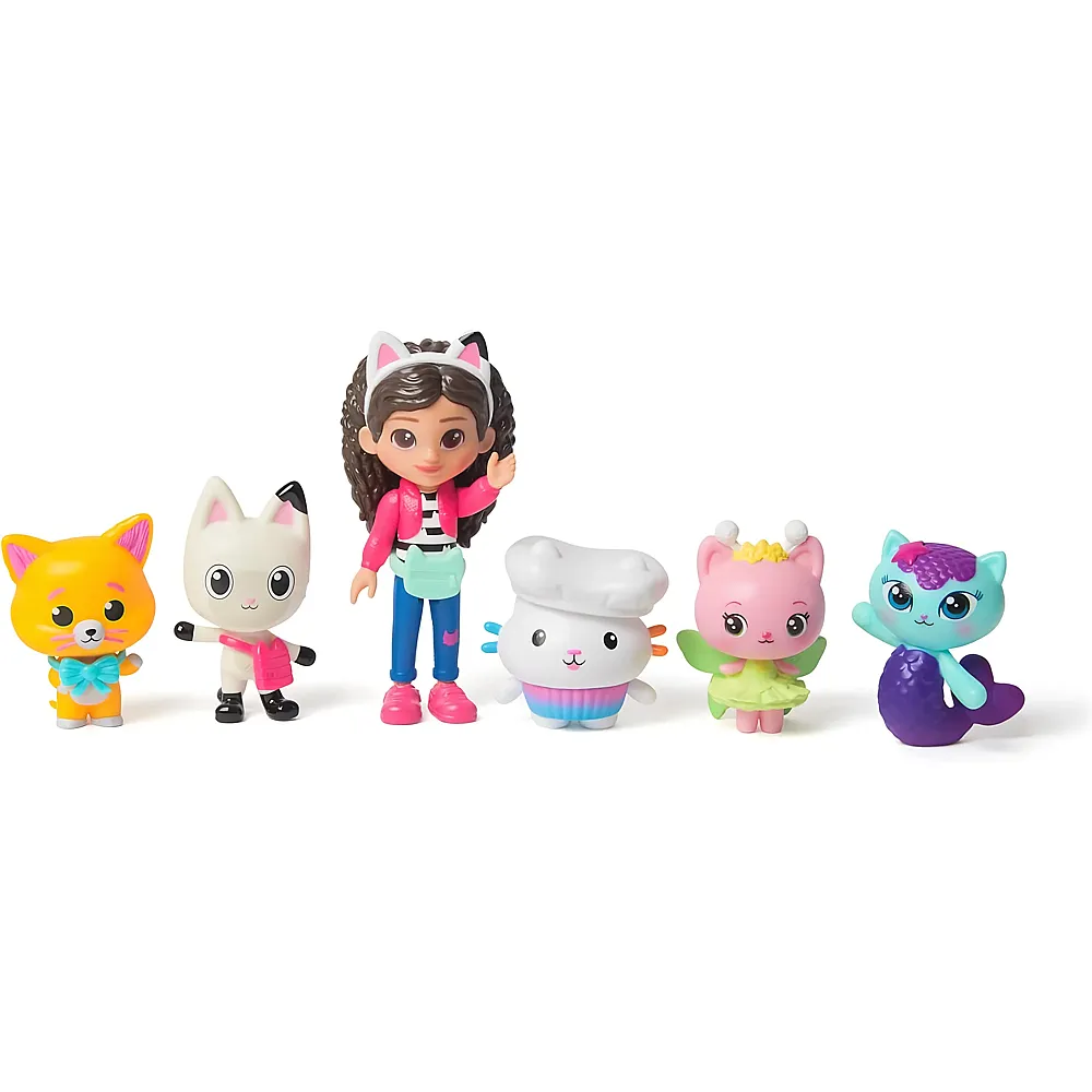 Spin Master Gabby's Dollhouse Der Film  Cat-venture Crew Figuren-Set