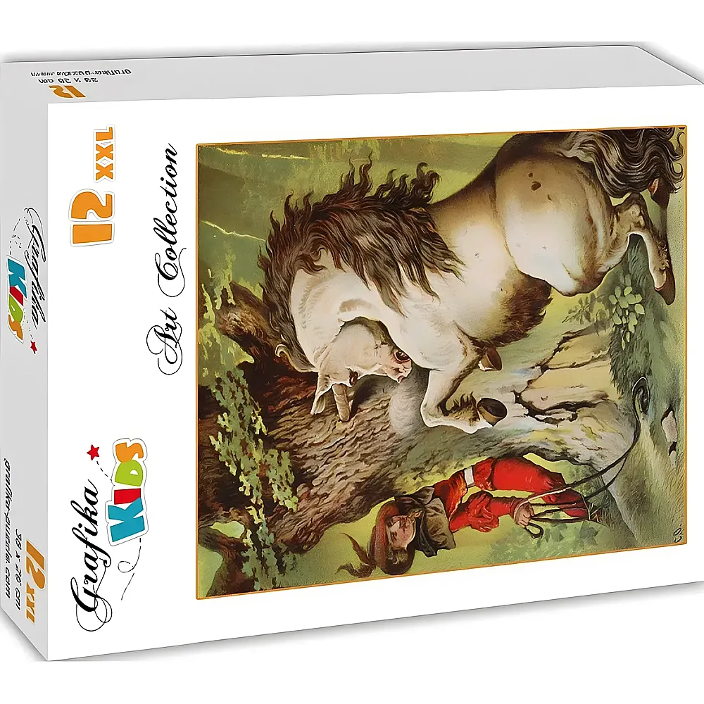 Grafika Puzzle Art Collection Carl Offterdinger Grafika Kids Das tapfere Schneiderlein - 12 Teile