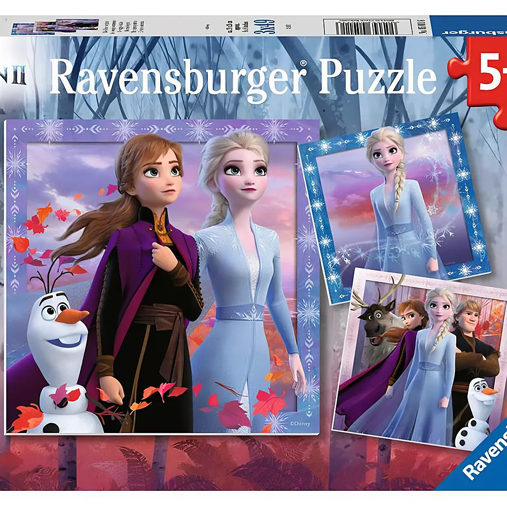 Ravensburger Puzzle Disney Frozen Die Reise beginnt 3x49