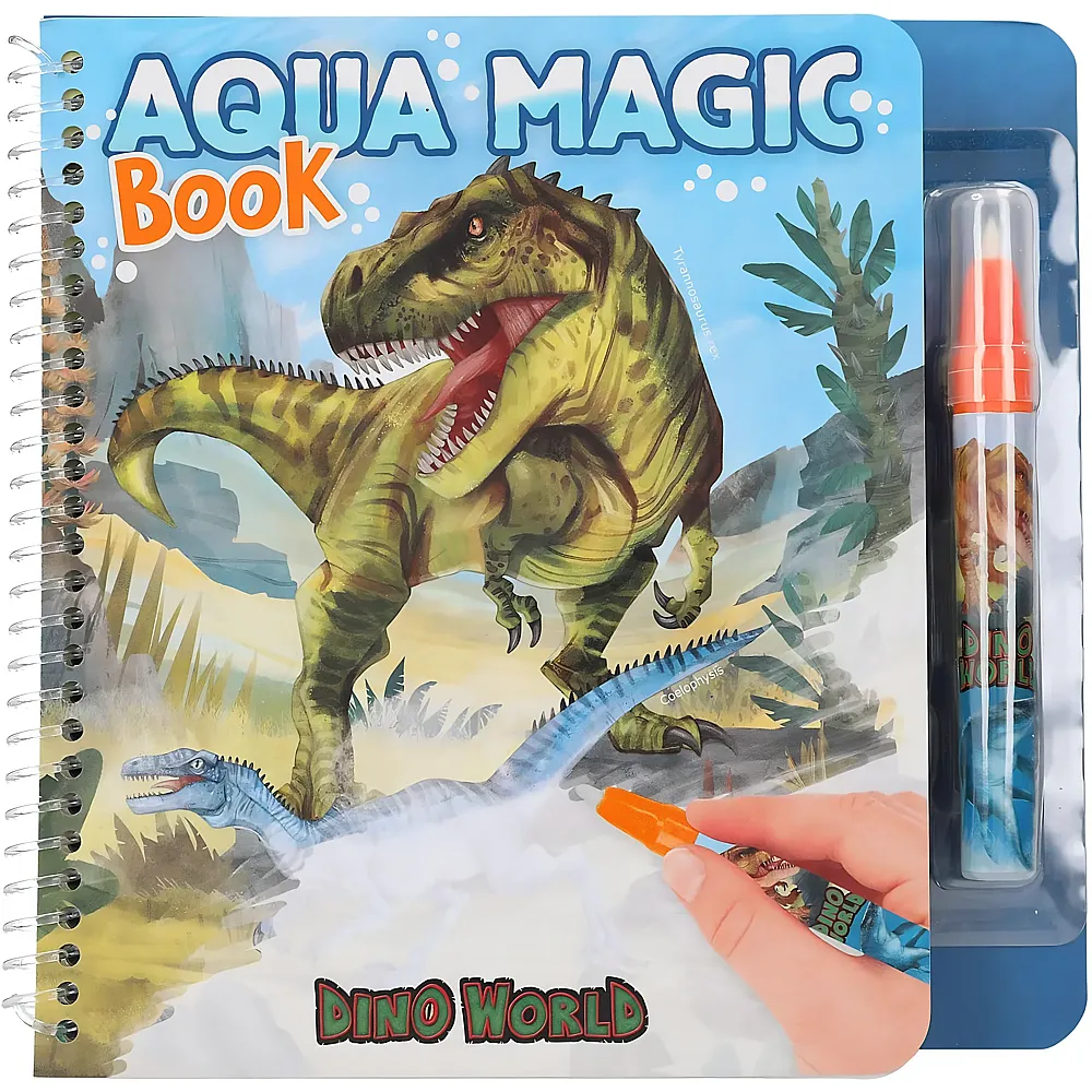 Depesche Dino World Malbuch Aqua Magic Dino