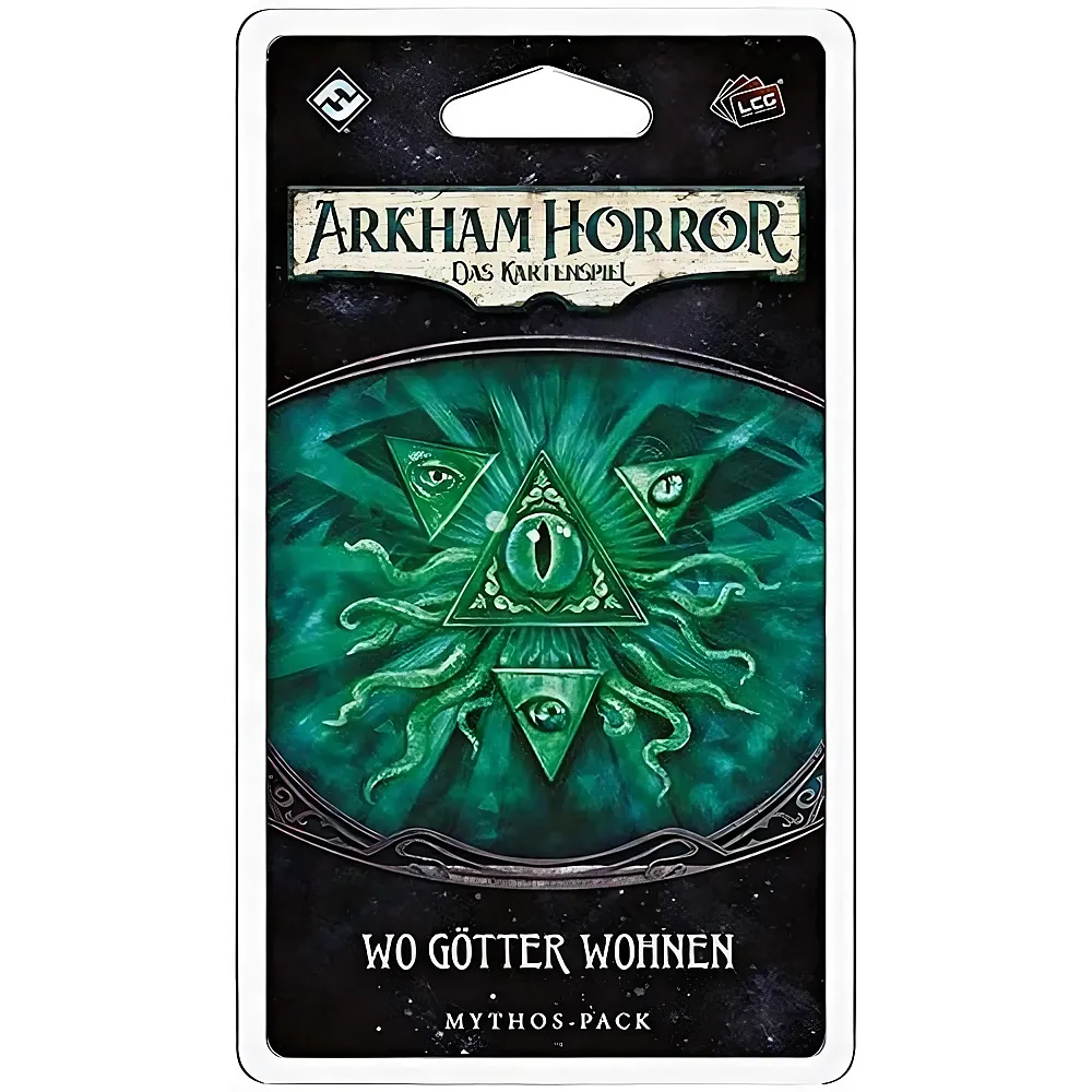 meinspielzeug - Fantasy Flight Games Arkham Horror LCG Wo G�tter wohnen - Deutsch | Kennerspiele