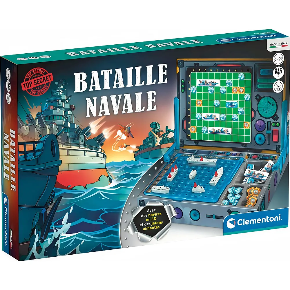 Clementoni Spiele Bataille Navale - Franais