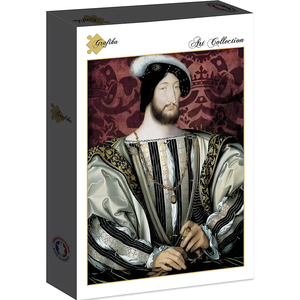 Grafika Puzzle Art Collection Jean Clouet Franois Ier's Portrait, King of France, 1530 - 2000 Teile