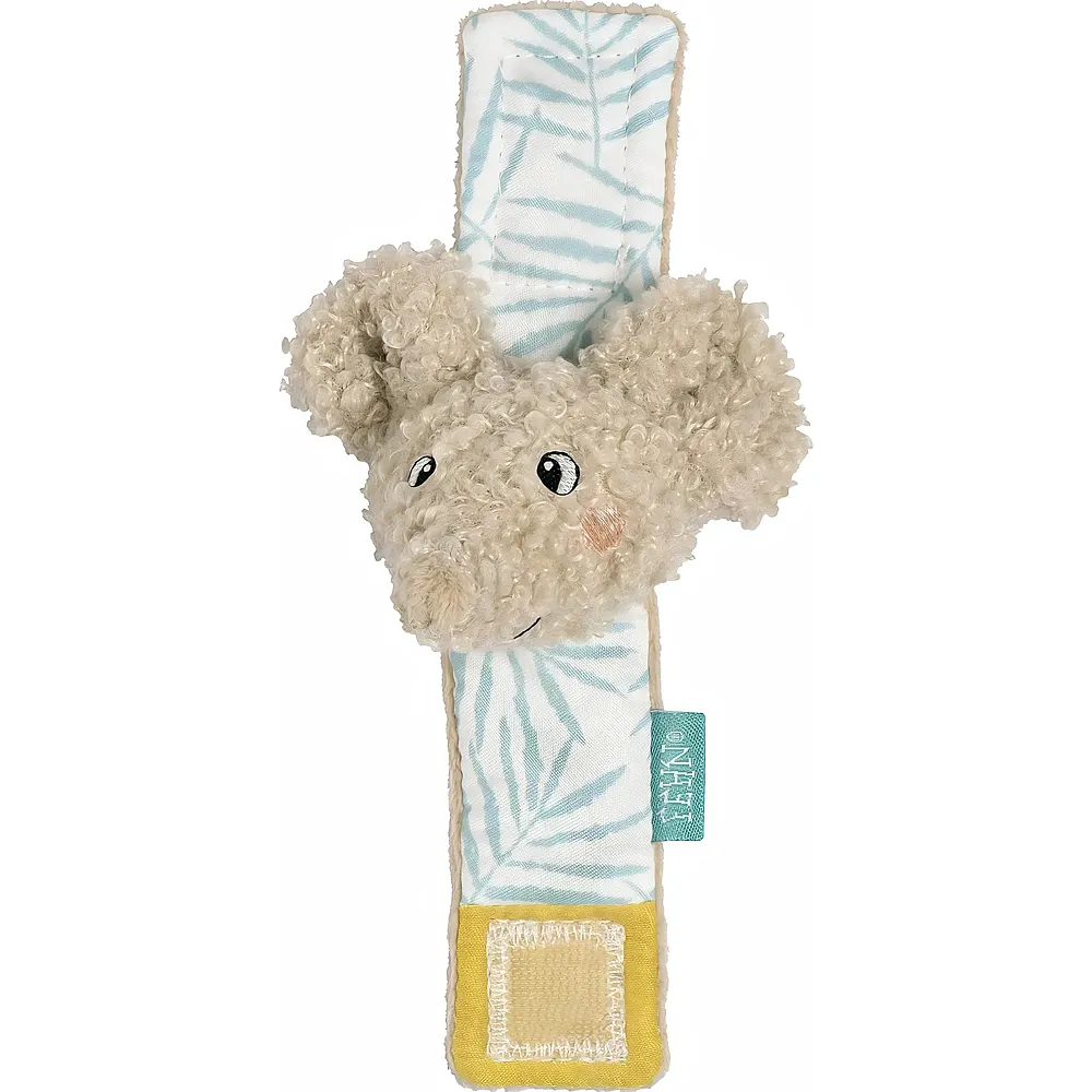 Fehn Rasselarmband Elefant - 15 cm