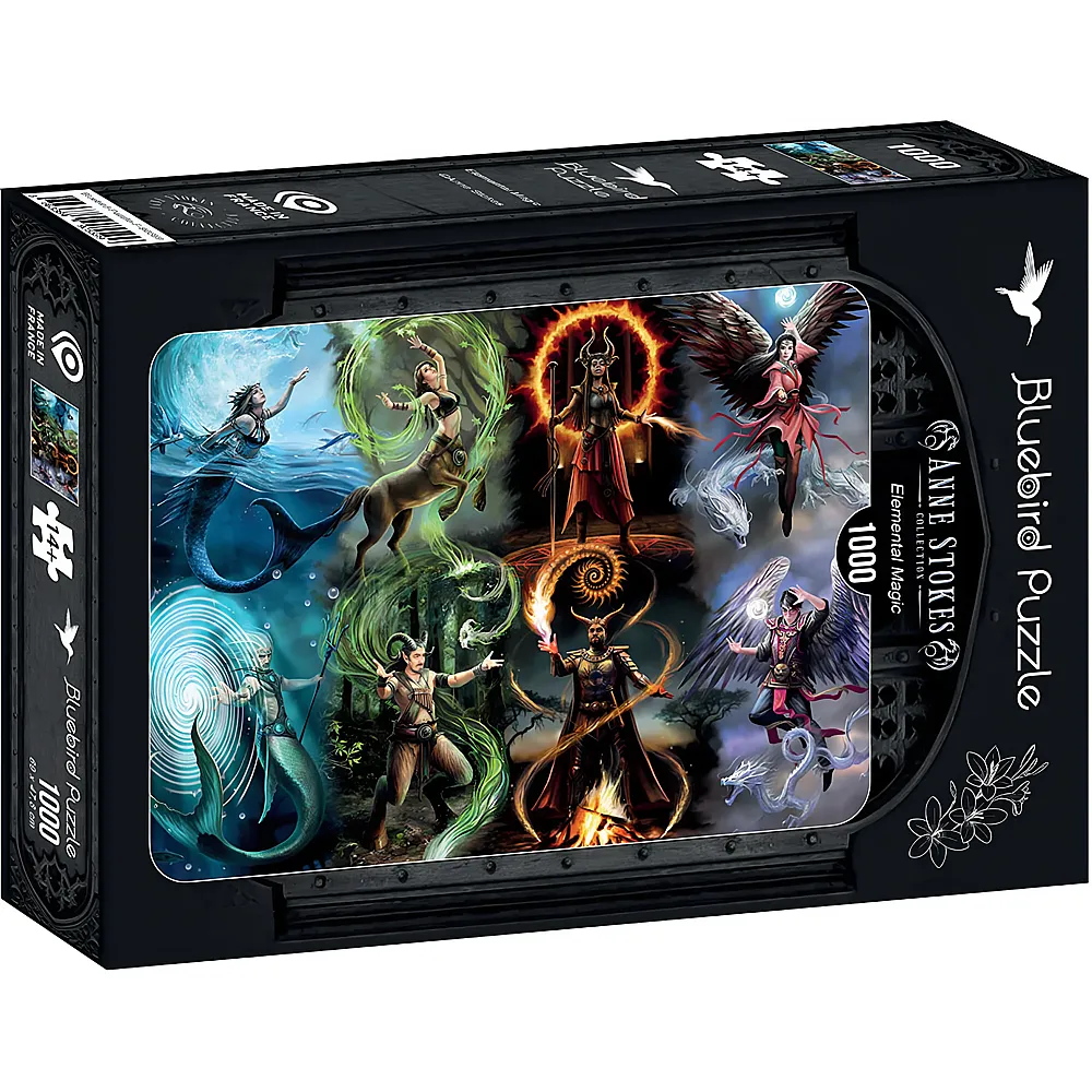 Bluebird Puzzle Anne Stokes Elemental Magic 1000Teile