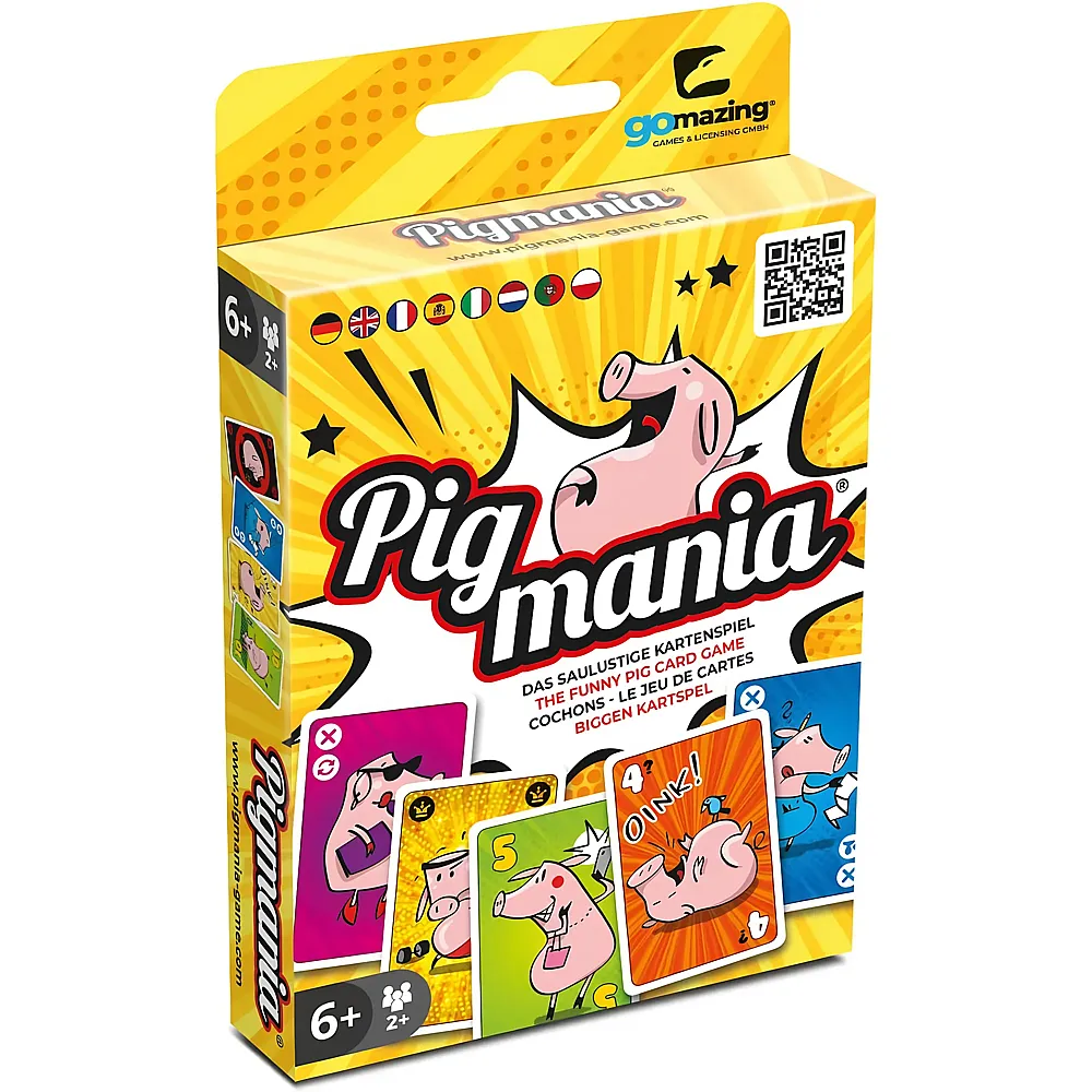 Gomazing Pigmania das saulustige Kartenspiel