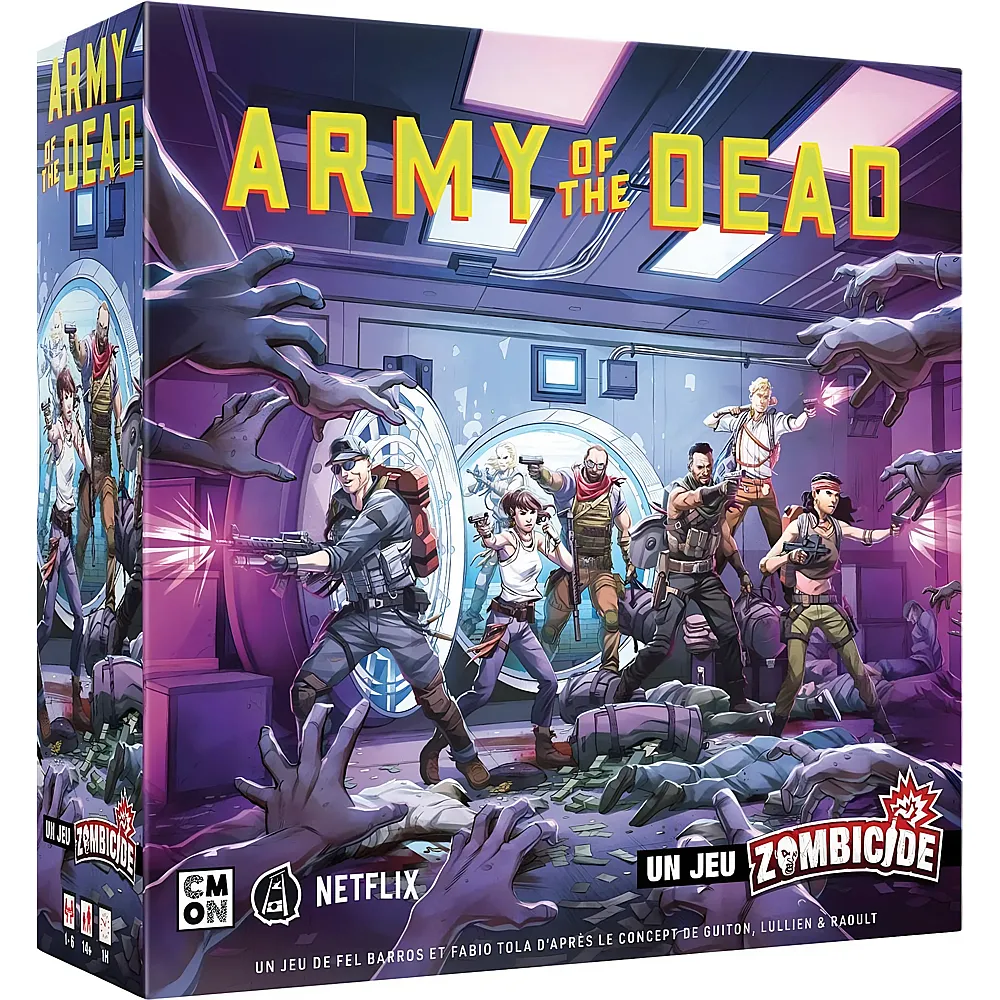 meinspielzeug - CMON Zombicide Army of The Dead  A Zombicide Game - Franais | Kennerspiele