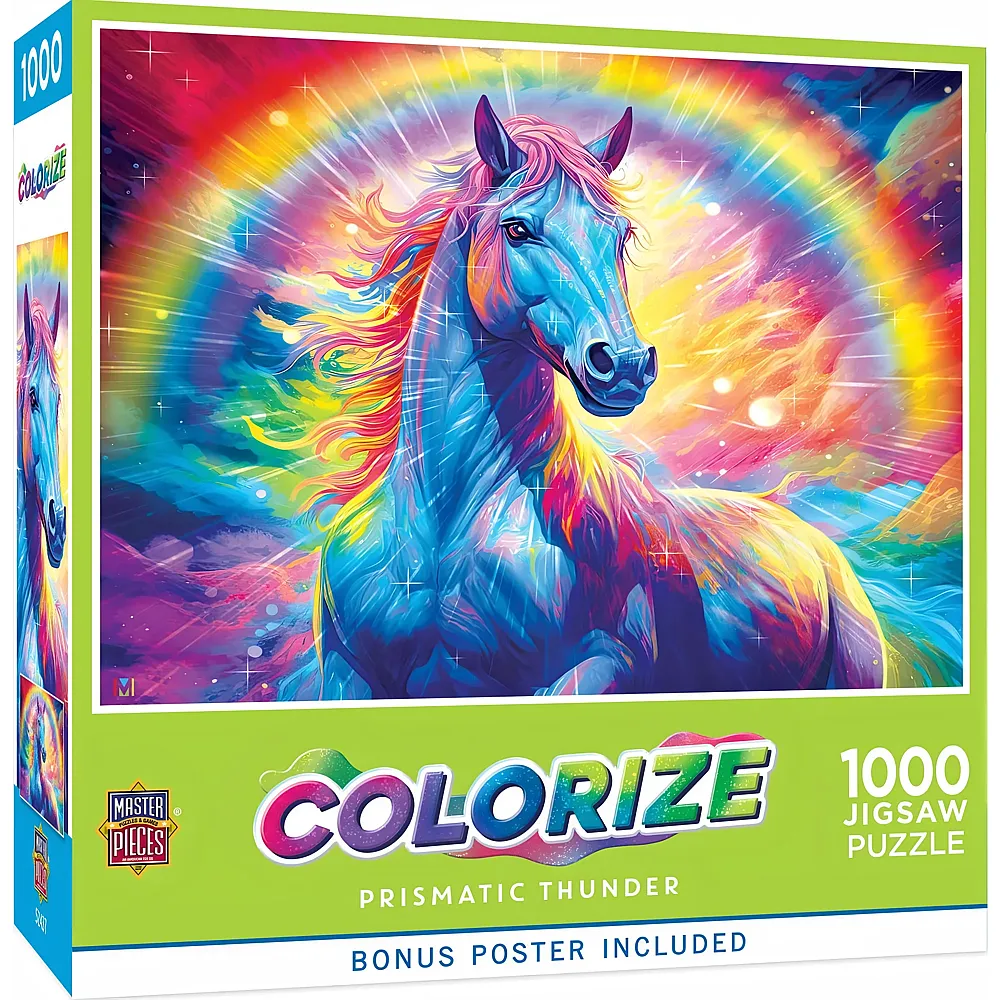 Master Pieces Puzzle Colorize Prismatischer Donner 1000Teile