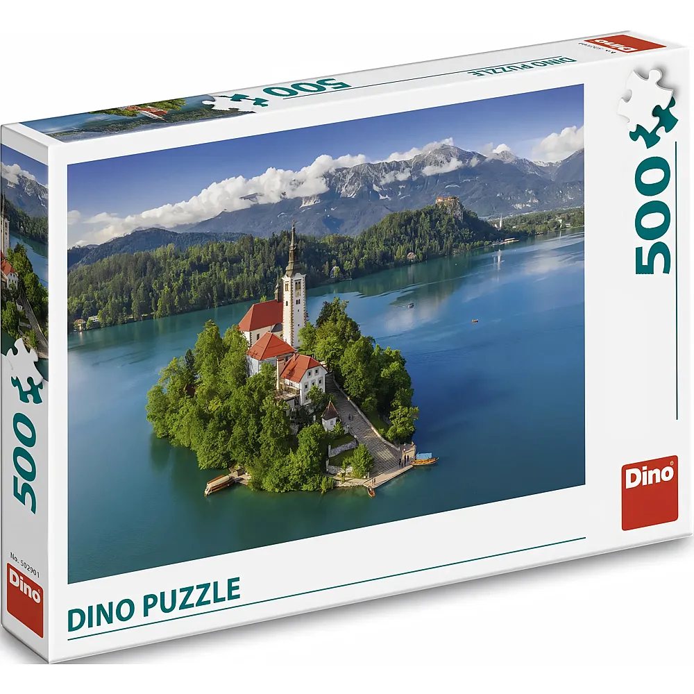 Dino Puzzle Blensee, Slowenien - 500 Teile