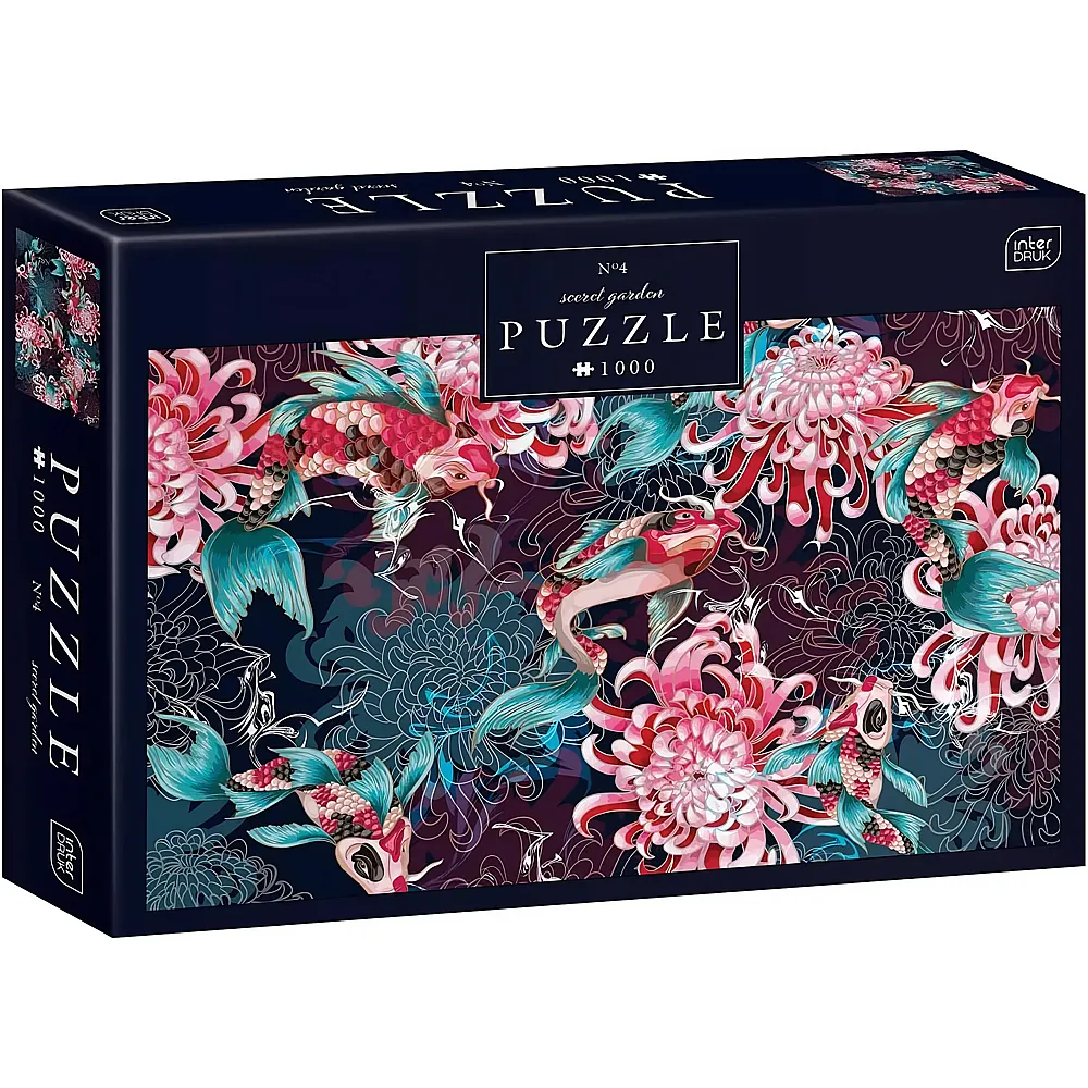 Interdruk Puzzle Secret Garden No. 4 - 1000 Teile