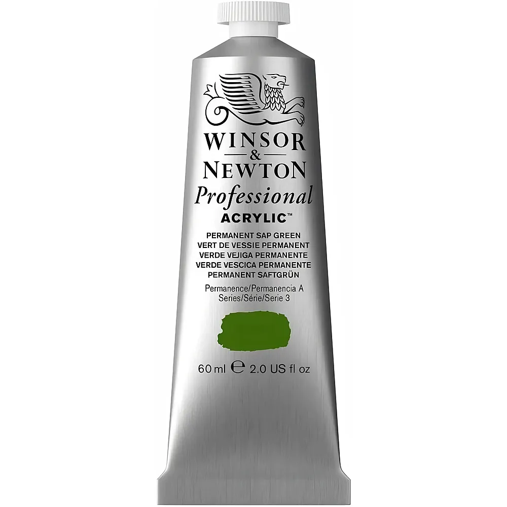 Winsor & Newton Professional Acrylic Acrylfarbe Permanentes Saftgr�n - 60 ml