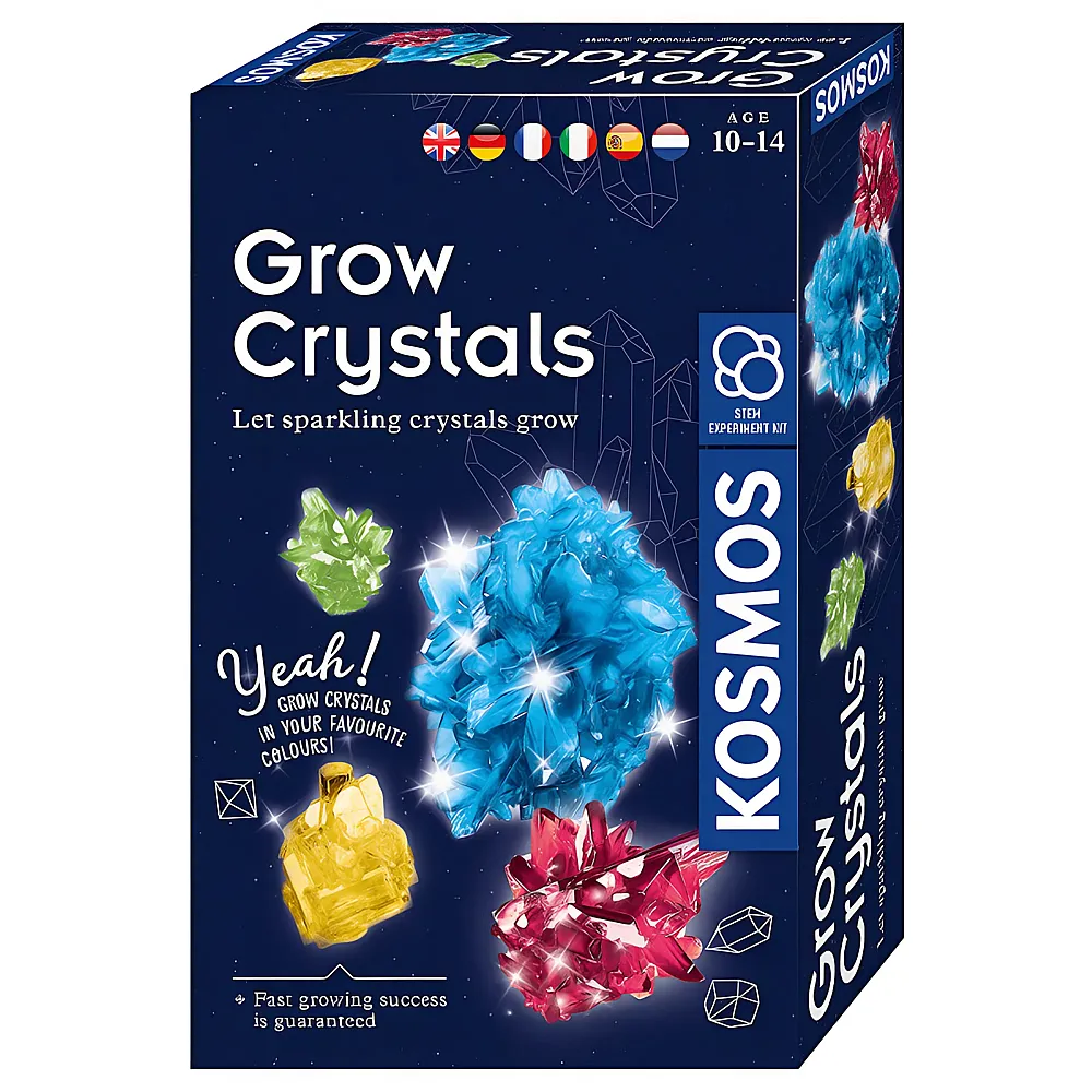 Kosmos Mitbring Experimente Grow Crystals