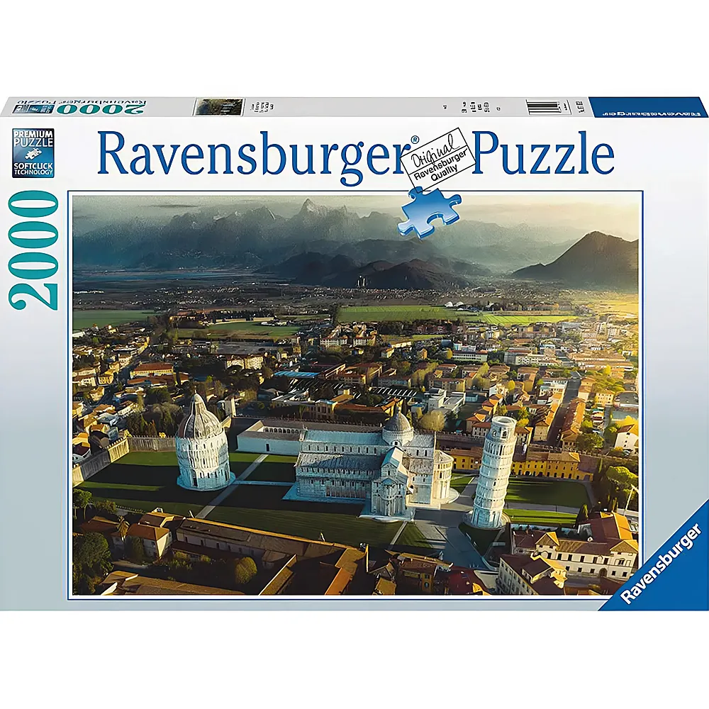 Ravensburger Puzzle Pisa in Italien 2000Teile
