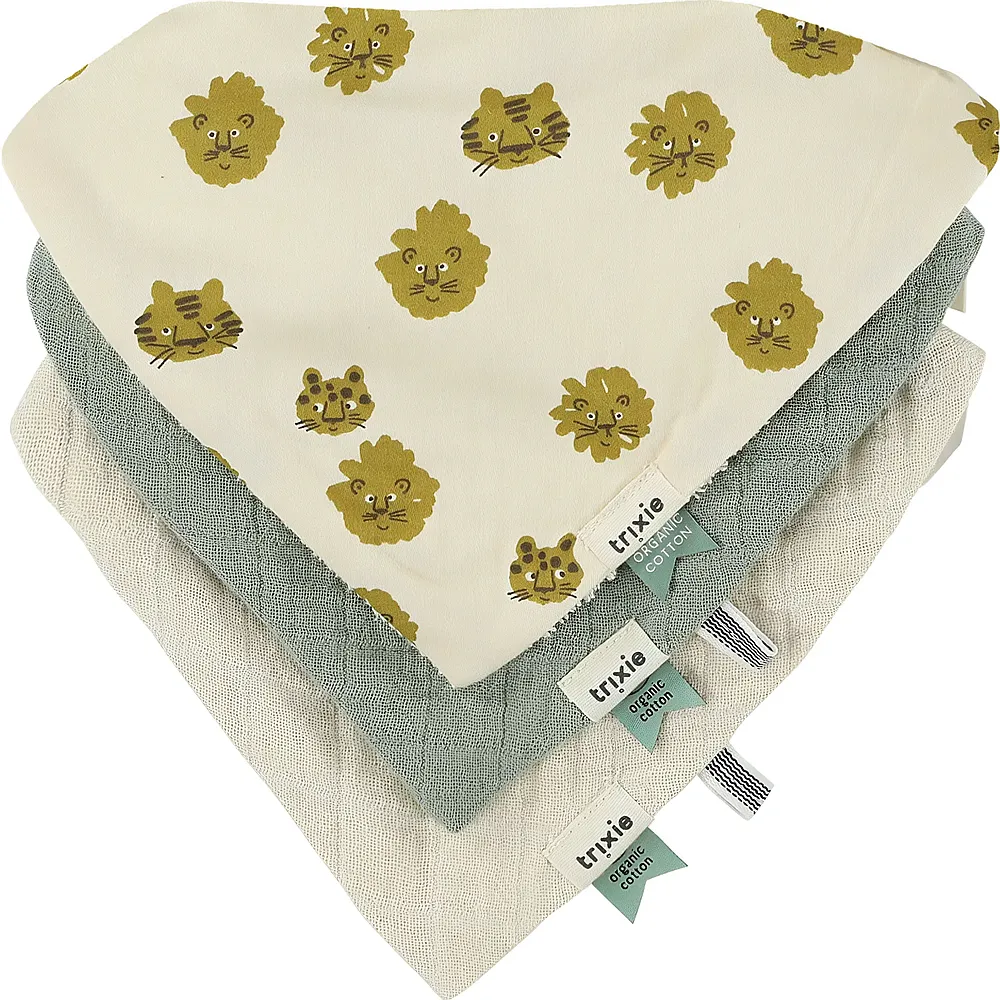 Trixie Bandana L�tzchen 3er-Pack mix Lucky Leopard