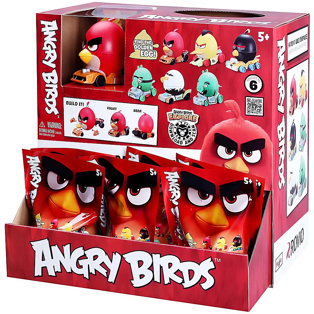 Maisto Angry Birds Hatch & Race berraschungsauto