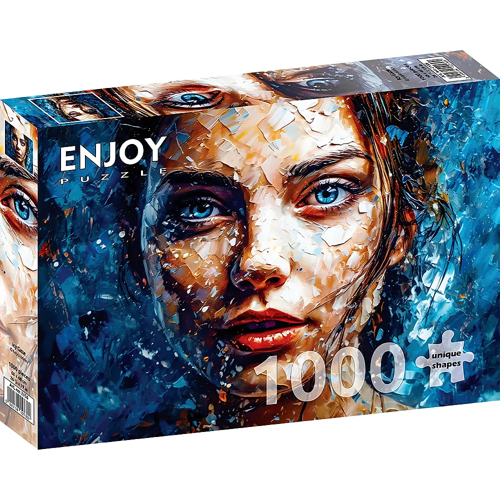 Enjoy Puzzle Icy Gaze - 1000 Teile