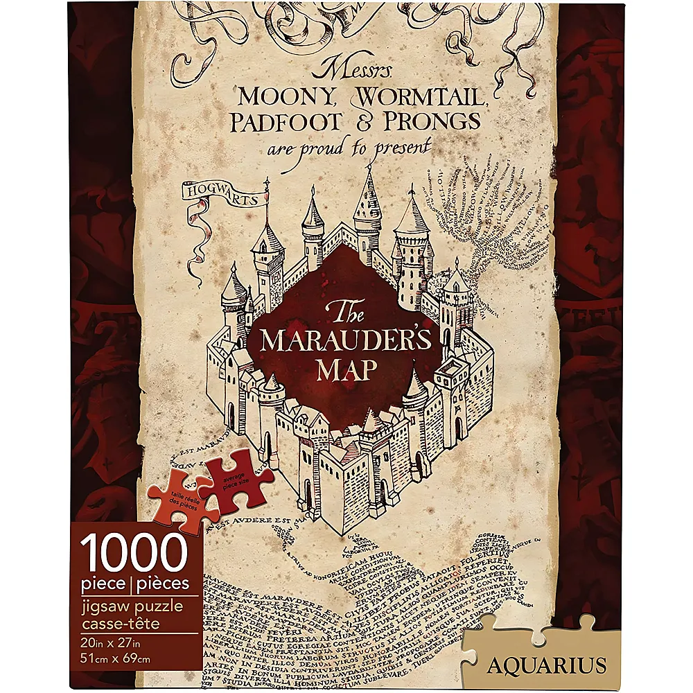 Aquarius Puzzle Harry Potter - 1000 Teile