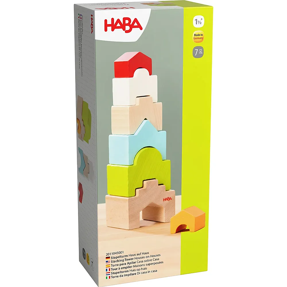 HABA Stapelturm Haus auf Haus