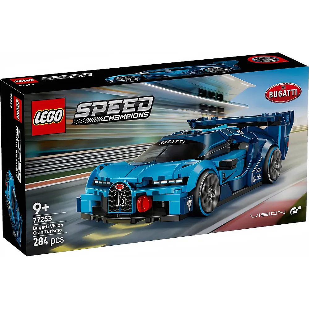 LEGO Speed Champions Bugatti Vision GT Hypersportwagen 77253
