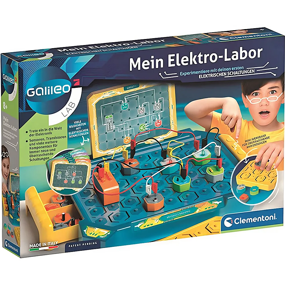 Clementoni Mein Elektro-Labor | Robotik & Elektro