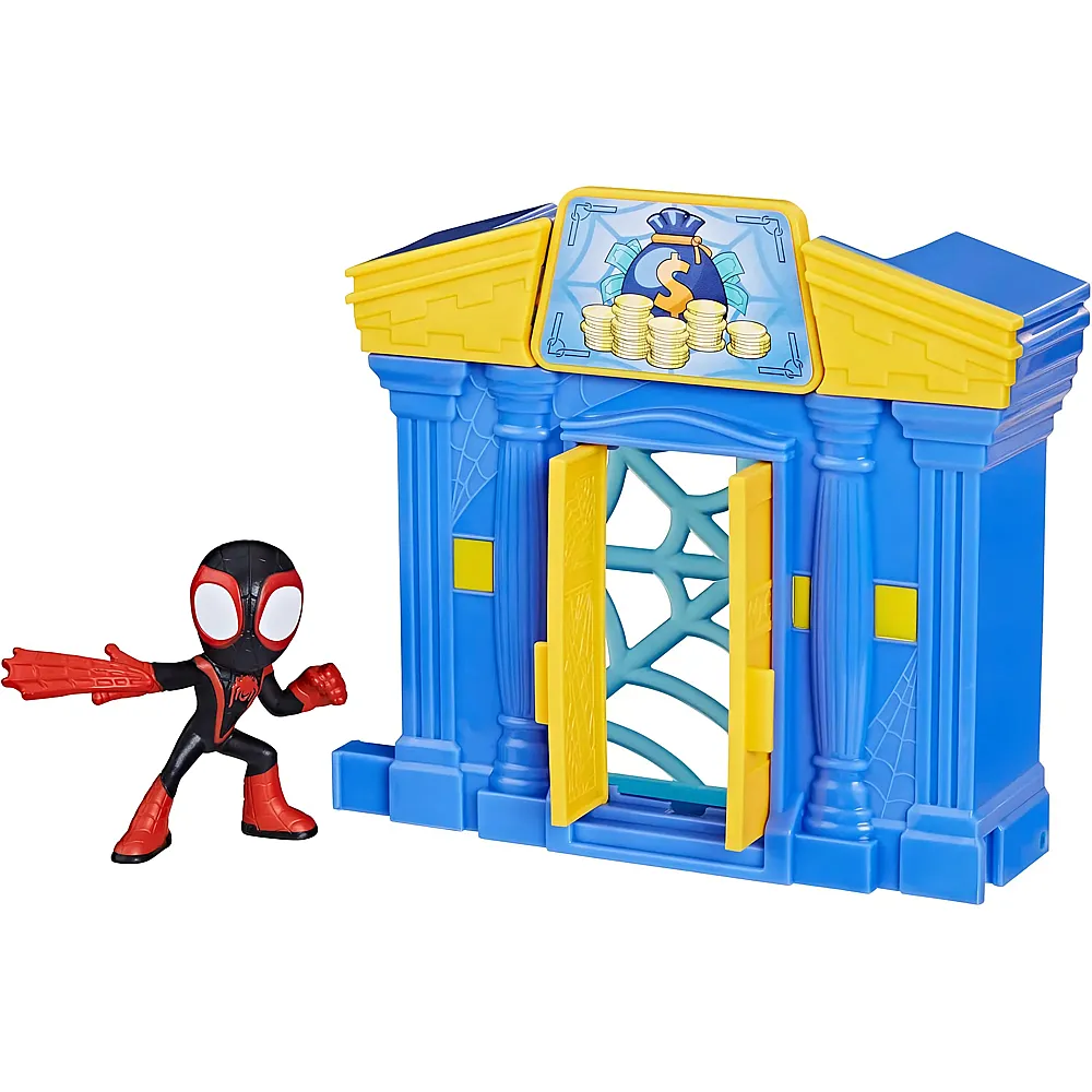 Hasbro Spidey und Seine fantastischen Freunde Playset Bank Miles Morales