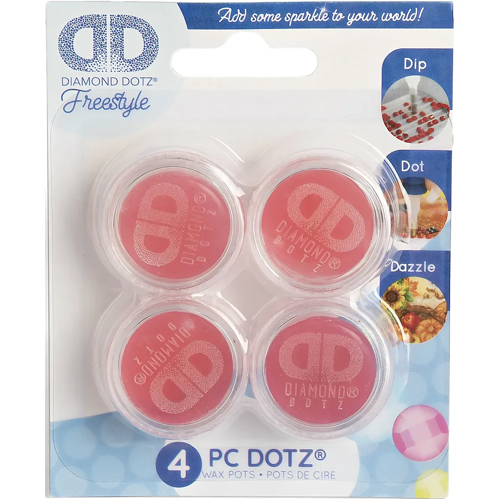 Diamond Dotz Diamond Painting Wachsplatten 4 Stk.