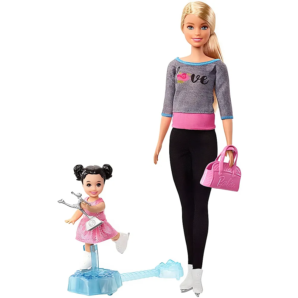 Barbie Familie & Freunde Eiskunstlauf-Trainerin