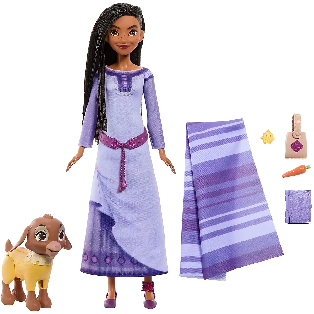 Mattel Disney Princess Asha Von Rosas Abenteuerpack