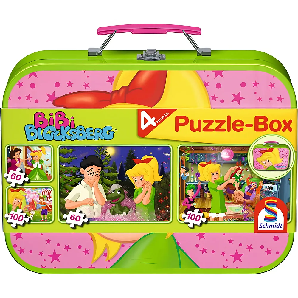 Schmidt Bibi Blocksberg Puzzlebox 60-100