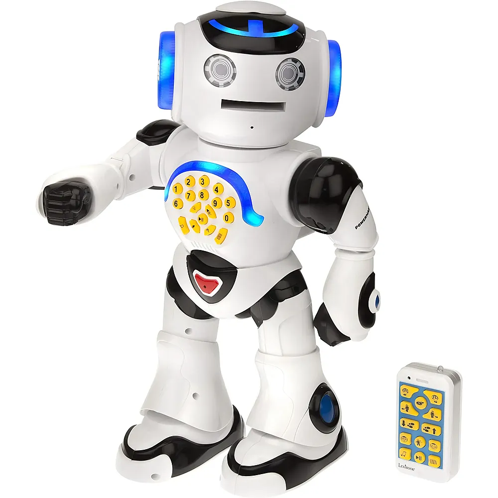 Lexibook Powerman Mein erster interaktiver Lern-Roboter DE