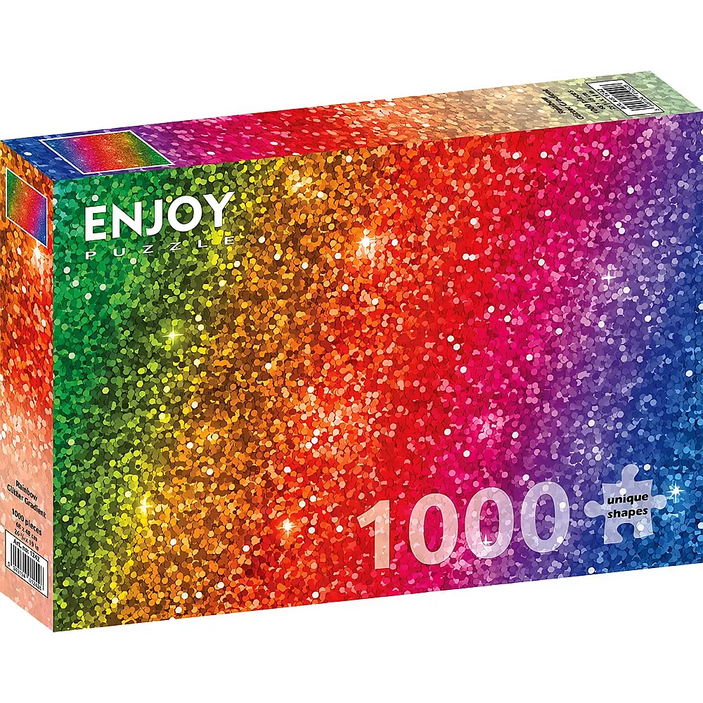 Enjoy Puzzle Rainbow Glitter Gradient - 1000 Teile