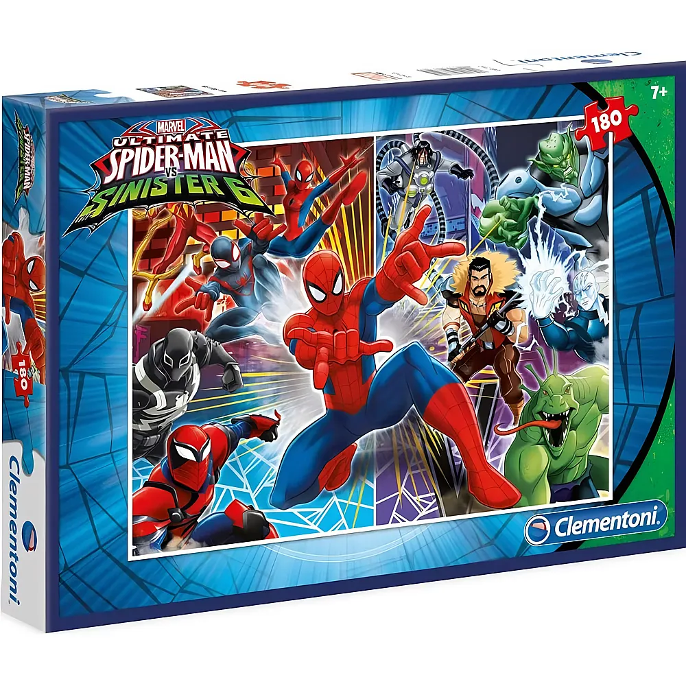 Clementoni Puzzle Ultimate Spiderman Sinister 6 - 180 Teile