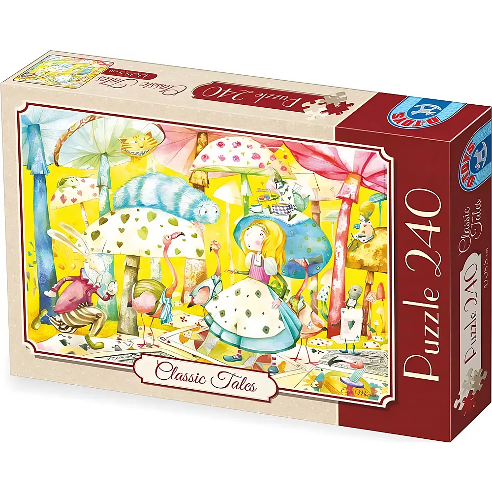 DToys Puzzle M�rchen und Legenden - 240 Teile - Puzzle 105-300 Teile