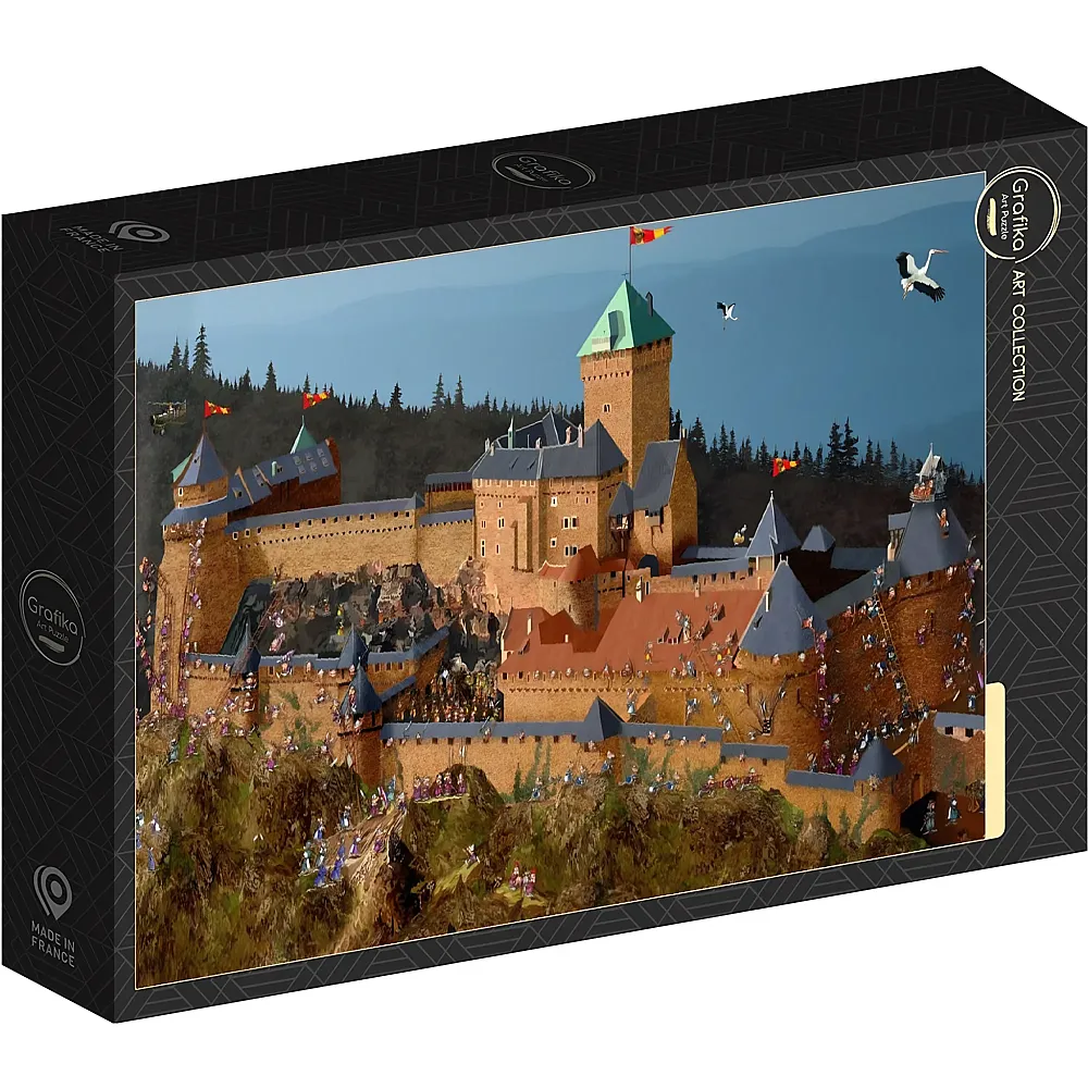Grafika Puzzle Art Collection Franois Ruyer Haut-Koenigsbourg Castle 1000Teile