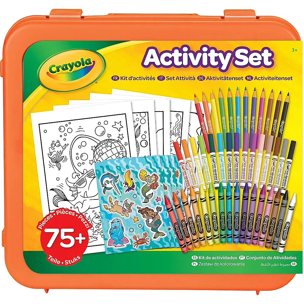 Crayola Etui mit waschbaren Markern - 95 Teile
