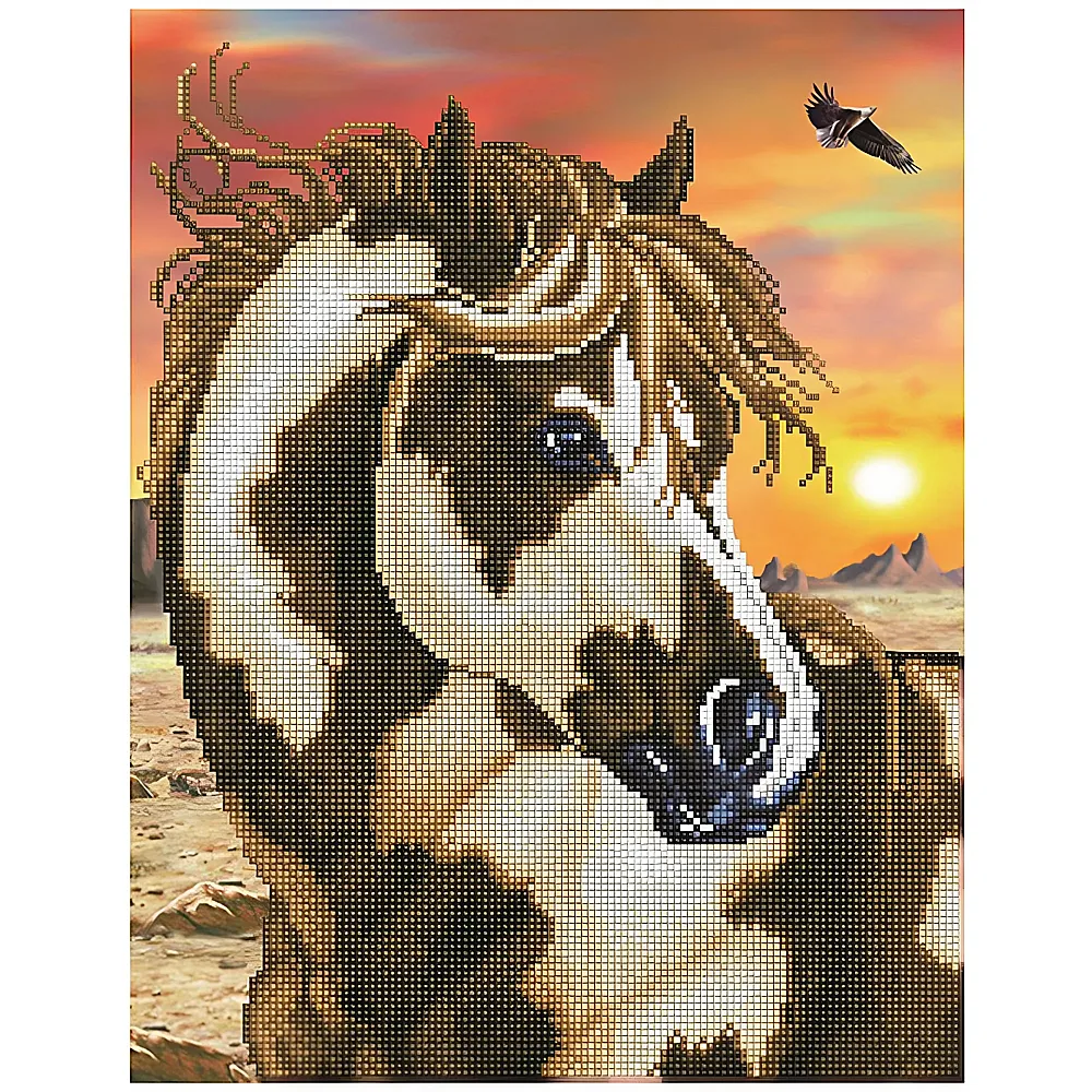 meinspielzeug - Diamond Dotz Pferd | Diamond Painting