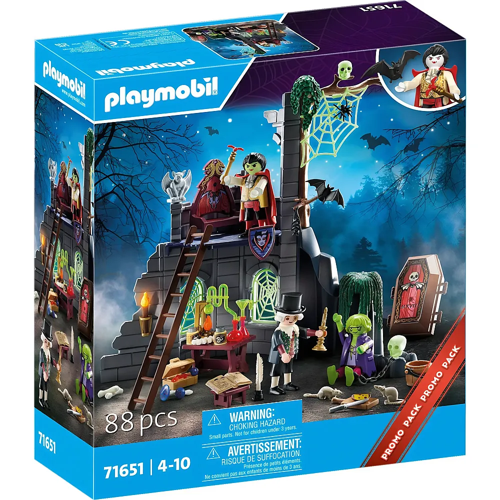 PLAYMOBIL Gespenstische Ruine 71651
