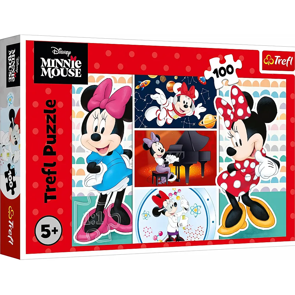 Trefl Puzzle Disney Am�sante Minnie 100Teile