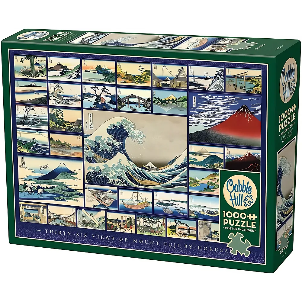 Cobble Hill Puzzle Hokusai - 1000 Teile