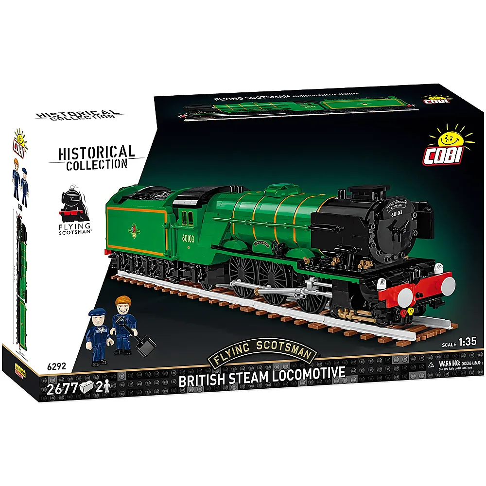 COBI Historical Collection Flying Scotsman British Steam Locomotive 6292